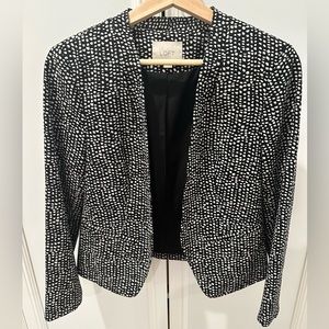 LOFT black and white blazer